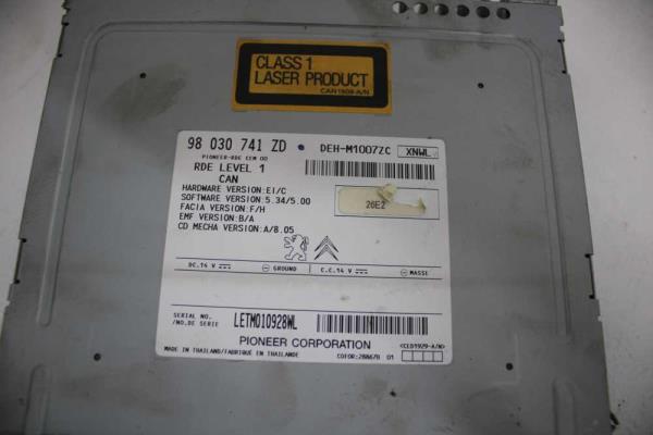 RADIO PEUGEOT 208 2012-2016 - Vue 3